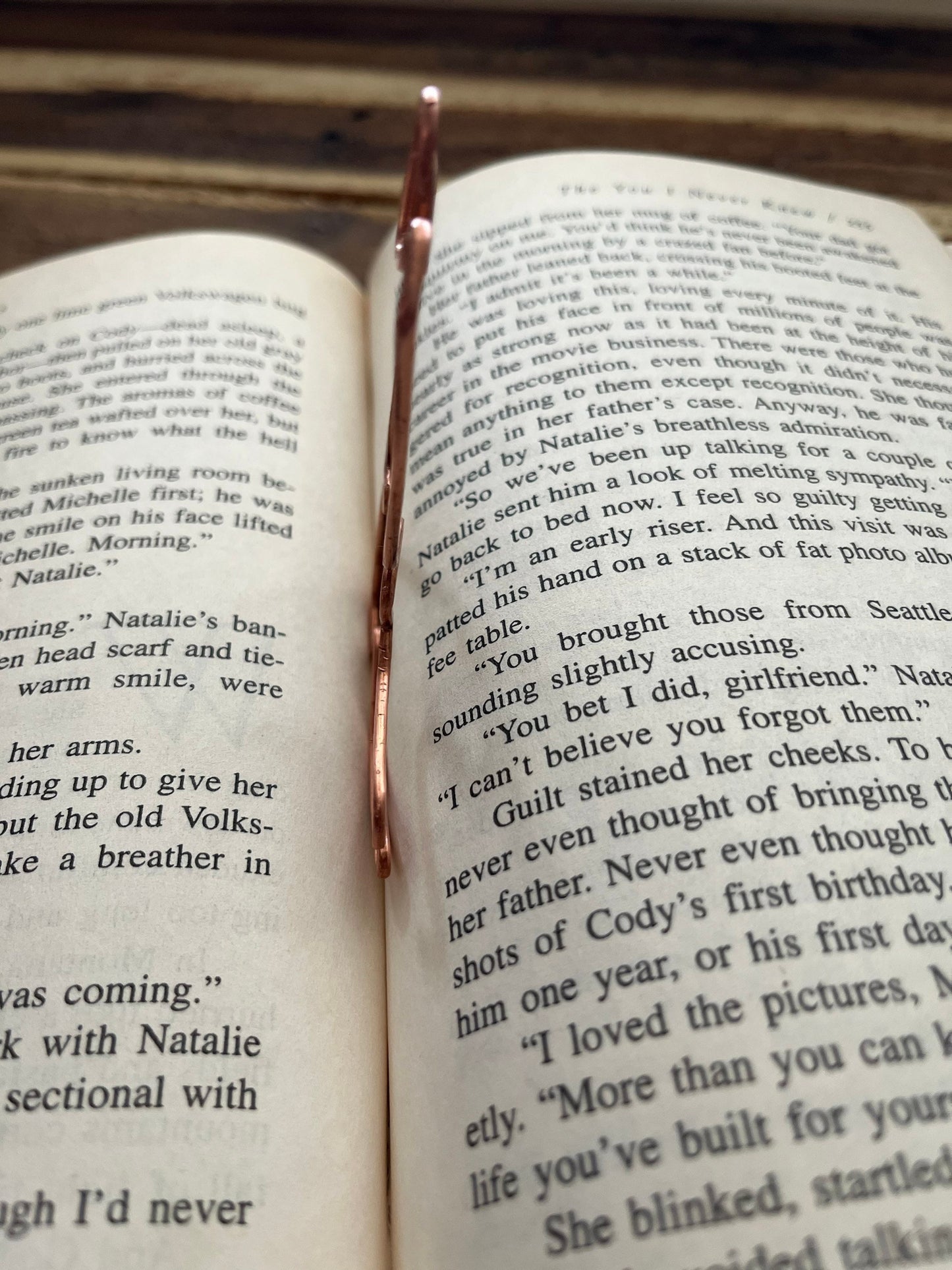 Cowboy Boot Handmade Copper Bookmark: Book Jewelry Reading Stationary Rustic Romance Style Gift Bookish Readers Book Mark