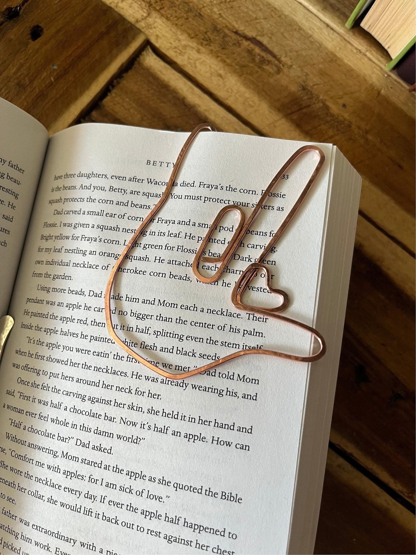 American Sign Language of I Love You | ASL | Handmade Bookish Gift | Book Jewelry | Reading Accessories | Notebook Journal Stationary
