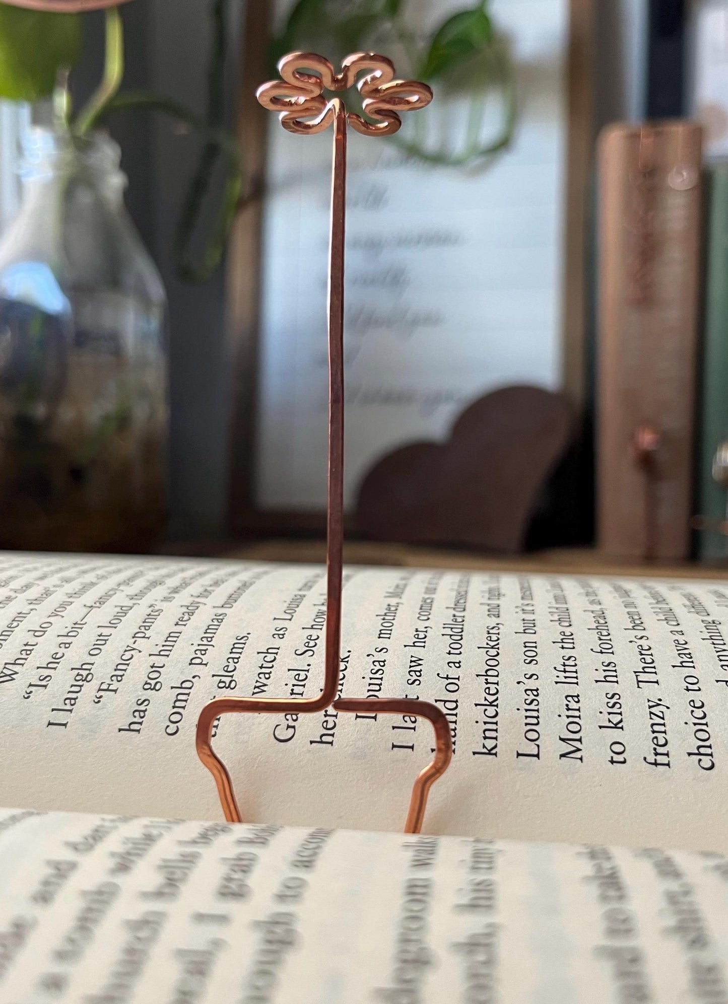 Flower Pot Bookmark | Tiny/Mini Potted Plant | Floral Handmade Bookish Gift | Book Jewelry | Reading Accessory | Notebook Journal Stationary
