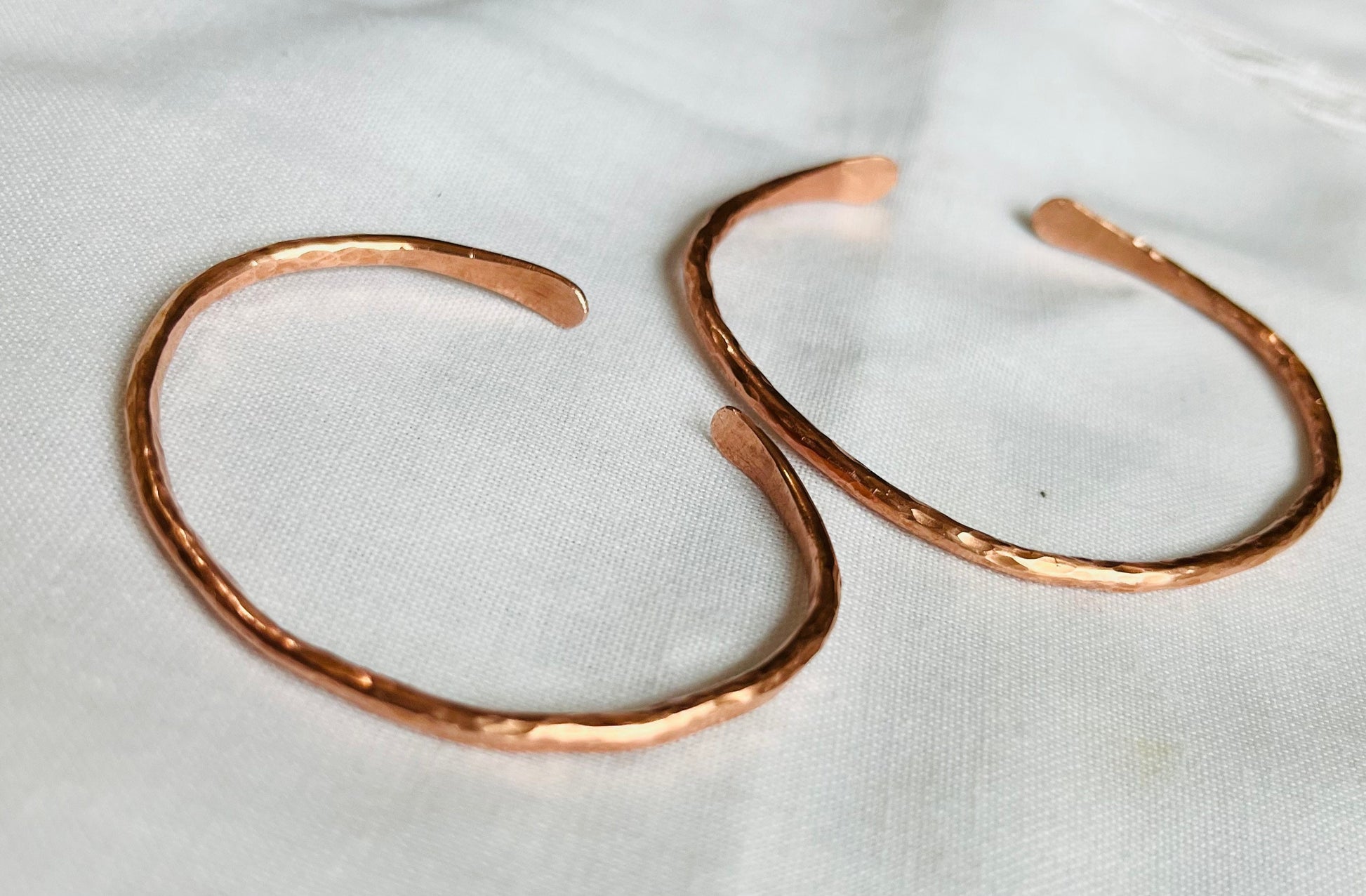 Personalized Cuff Bracelet | Handmade Hammered Copper Jewelry | Solid Pure Quality Copper | Gift for Her | Seventh Anniversary | Initials
