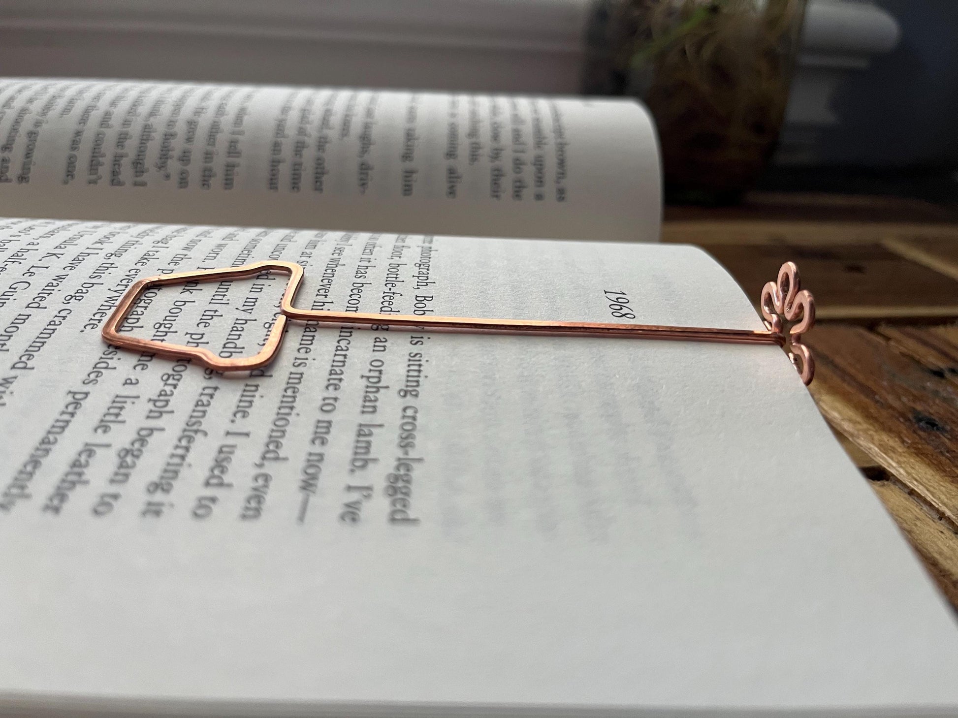 Flower Pot Bookmark | Tiny/Mini Potted Plant | Floral Handmade Bookish Gift | Book Jewelry | Reading Accessory | Notebook Journal Stationary