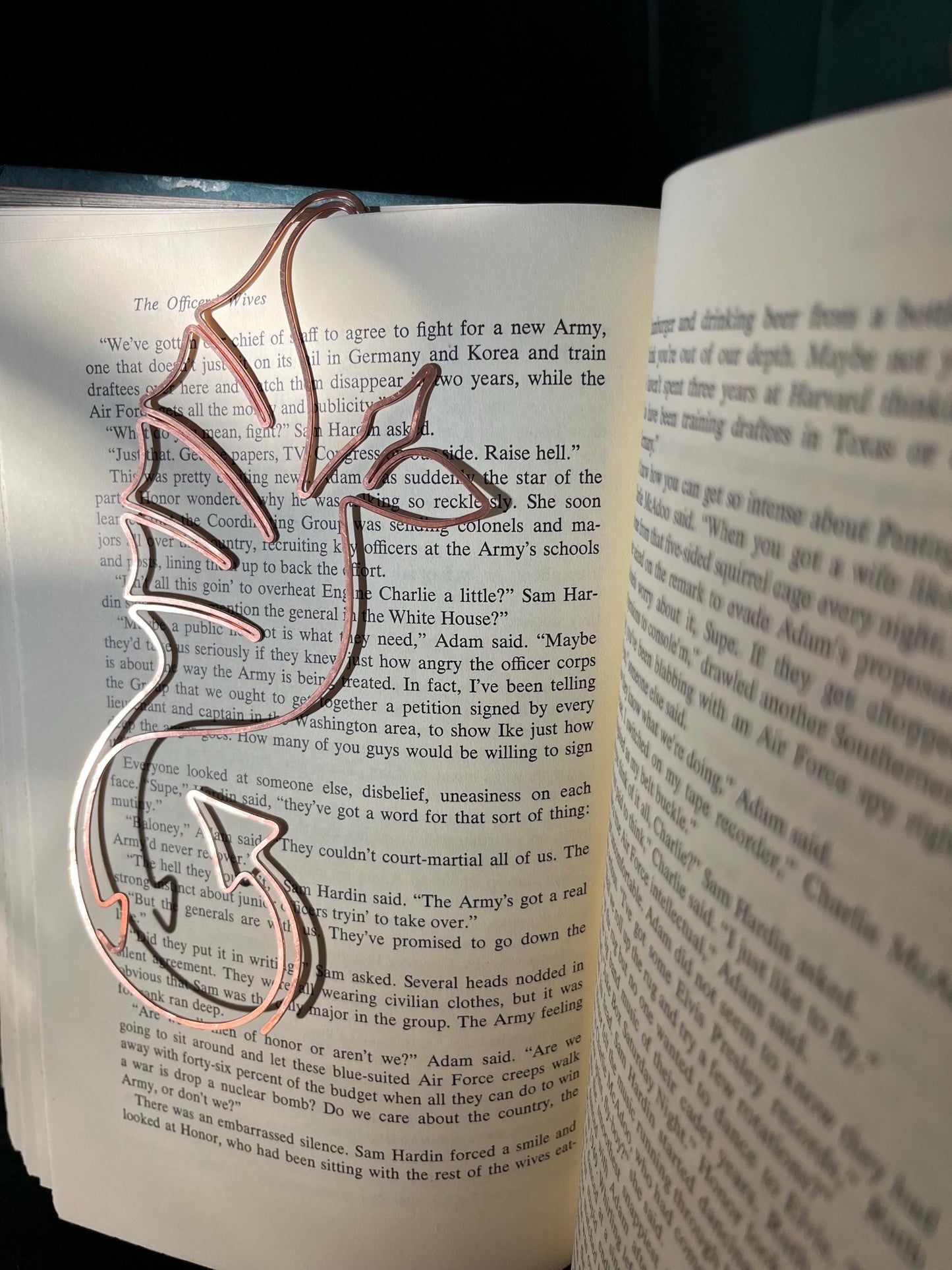 Copper Dragon Handmade Bookmark: Bookish Journal Reading Accessory, Book Lover Gift, Fantasy Reader, Book Club