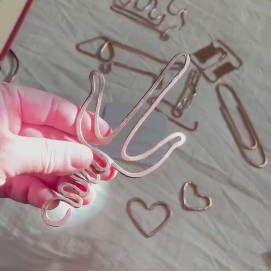 Copper Sword Handmade Bookmark: Fantasy Book Accessories Reading Stationary